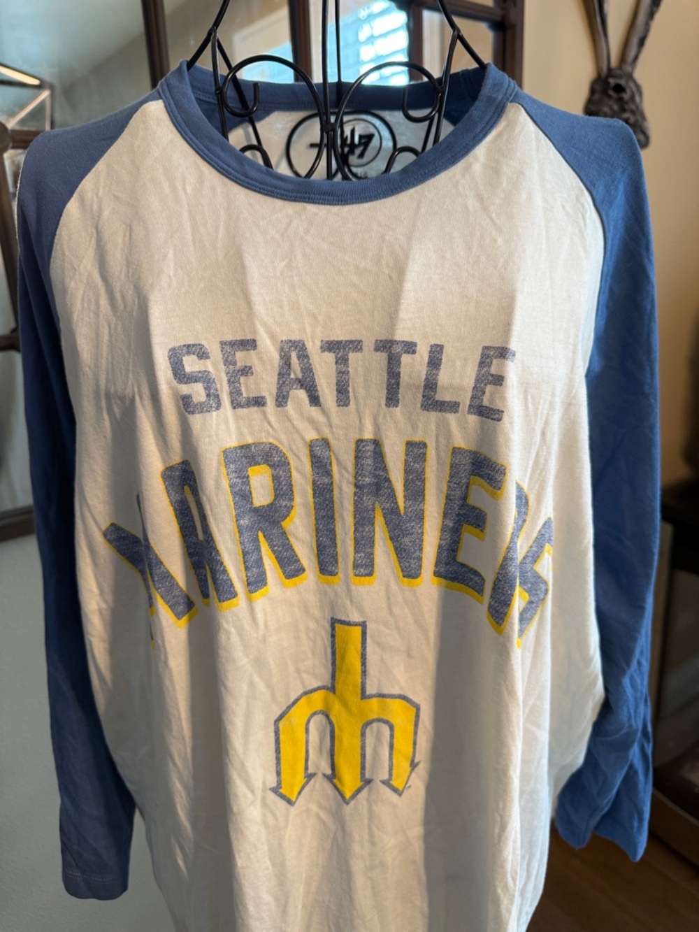 Seattle Mariners Raglan Tee - Picture 2 of 3